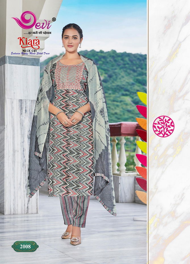 Devi Kiara Rayon Printed Readymade Suits Catalog
